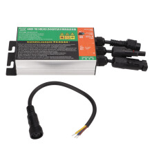 Sustainable Energy Converter, High Performance Grid-Tie Micro Inverter For Small Solar Systems With Sine Waving And Efficient Power Rate