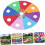 Rainbow Octagonal Umbrella Cooperative Mole Attack Game For HandEye Coordination Development, Reaction Capacity Trainer 2