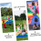 Rainbow Octagonal Umbrella Cooperative Mole Attack Game For HandEye Coordination Development, Reaction Capacity Trainer 5