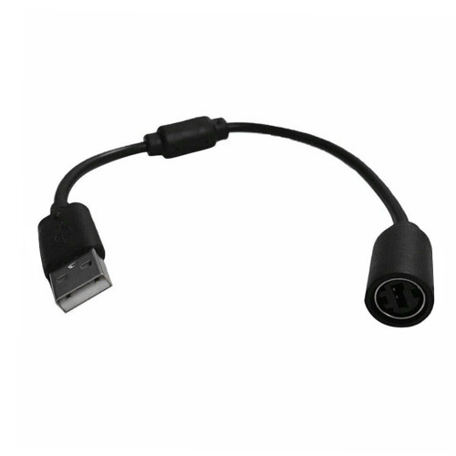 USB Controller Breakaway Cable for Gaming, Replacement Dongle with Detachable Safety Design, Game Controller Adapter for Xbox 360 PC Wired