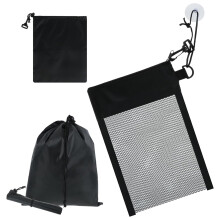 Toiletry Bag Women & Men, Waterproof Multifunctional Toiletry Shower Bag for Gym, Travel, Business and Foldable Portable Hanging Bathroom Mesh Caddy