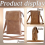 Τσάντα Crossbody για γυναίκες, Vintage καφέ τσάντες ώμου, τσάντα Crossbody, πορτοφόλι για 4