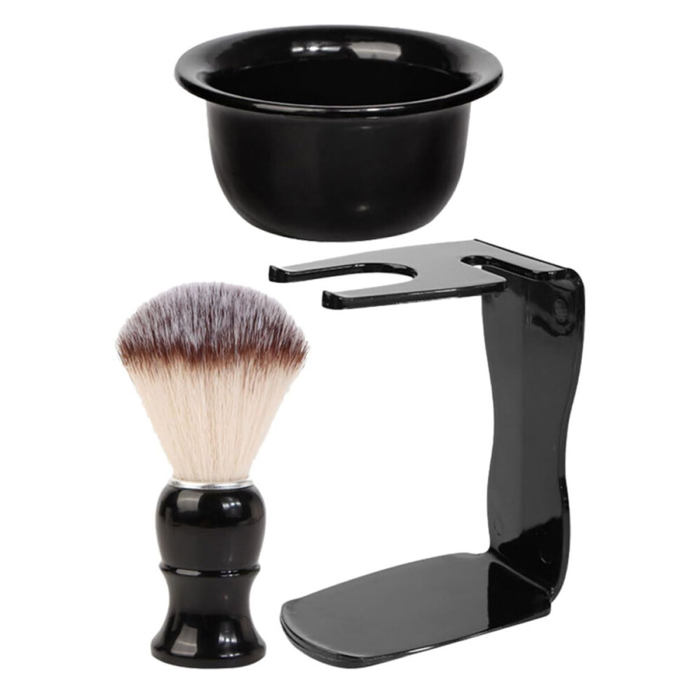 Men's Beard Set  Mustache Grooming Kit Holder for Shaving Brush Tool
