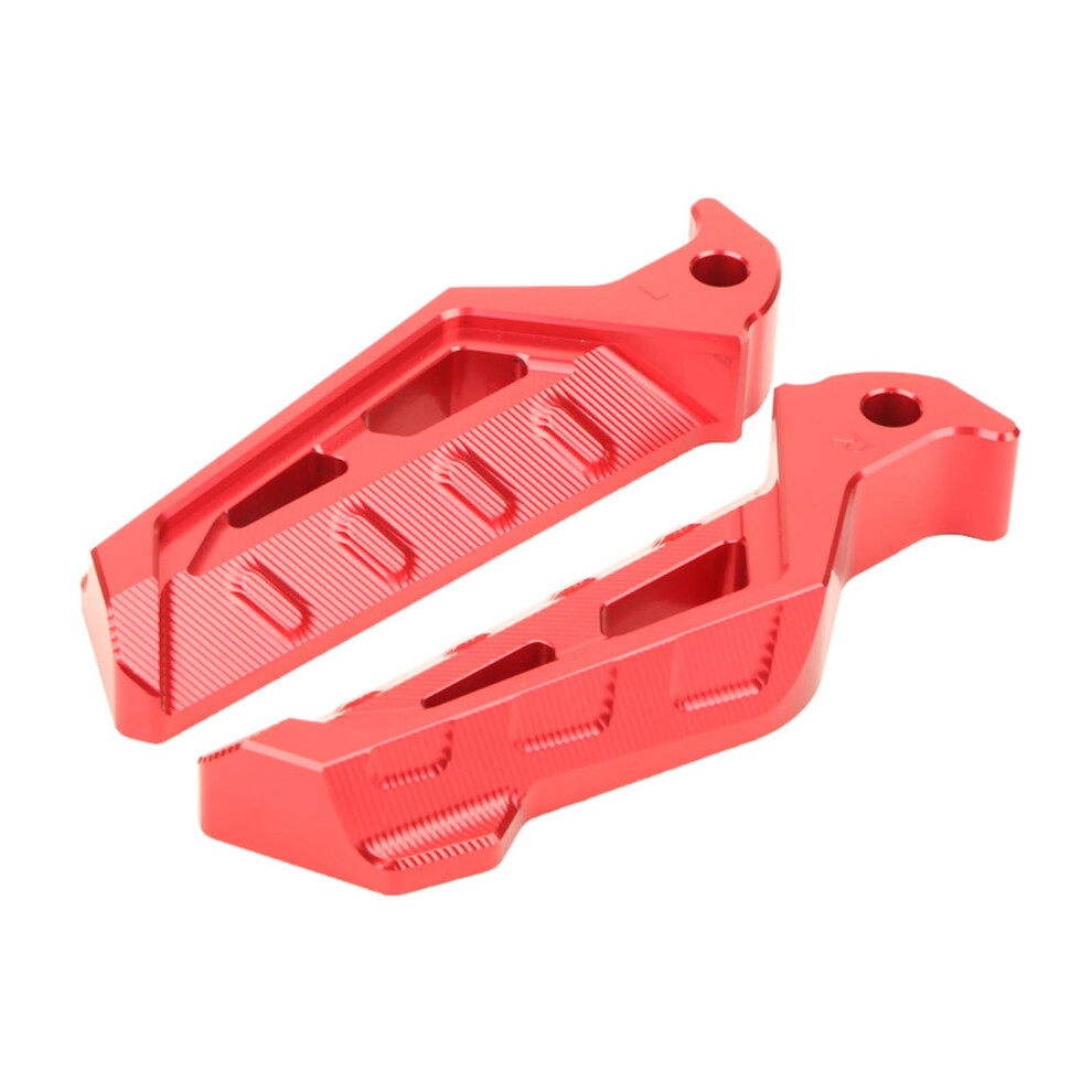 Motorcycle Rear Foot Pegs Aluminum Alloy For Nmax155 Scooter With Enhanced Grip And Sporty Style 9347817226348