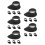 20Pcs Black Rubber Eye Shields for Binocular and Telescope Eyepieces 8