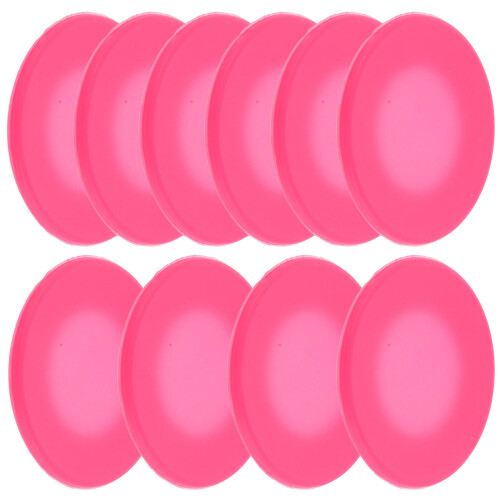 10Pcs Rosy Stethoscope Head Covers Soft Silicone Replacement Parts