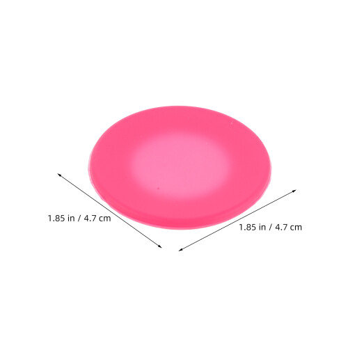 10Pcs Rosy Stethoscope Head Covers Soft Silicone Replacement Parts 1