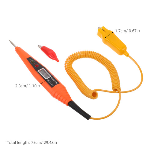 Digital Voltage Tester Pen With LCD Display And Extended Wire 2