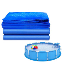 Pool Ground Cloth Round Above Ground Pool Pad 9.8Ft Heavy Duty Waterproof Floor Protector Mat
