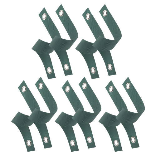 50Stk Grüne Nylon-Baumbänder, Schonend Und Robust Für Gartenanwendung