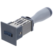 Self-Inking Handheld Datumstempel - Mini Rolkop Voor Documenten