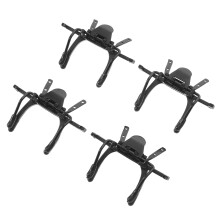 4Stk Schwarze Polarisierte Clip-on Sonnenbrillen