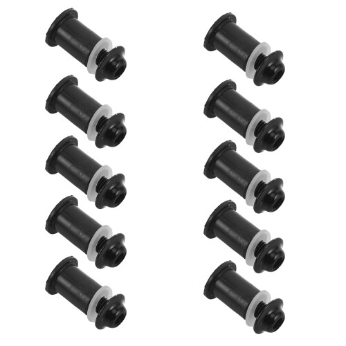 10 Sets M5 Motorfiets Windscherm Schroeven, Moeren En Ringen