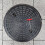 Robuuste Rvs Putcover Haak Rood Met Antislip Coating 5