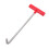 Robuuste Rvs Putcover Haak Rood Met Antislip Coating 8