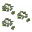 30Pcs Authentic Light Grey Faux Stone Mini Rockery for Model Scenery 7