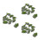 30Pcs Authentic Light Grey Faux Stone Mini Rockery for Model Scenery 5