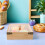 Holz Kuchen Display Mit Staubschutz, Serviertablett 7