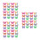 72Stk Schmetterlingsringe PVC Ringe Party Spielspaß 5
