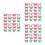 72Stk Schmetterlingsringe PVC Ringe Party Spielspaß 4