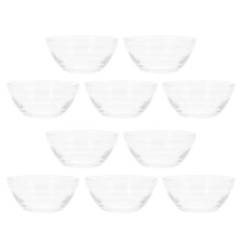 20Stk Stapelbare Kleine Glasschalen Transparent Für Und Saucen