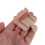 4Sets Holz Endstopper Puffer Für Kinderspielzeug Zugbahn 4