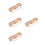 4Stk Professioneller Holzklopfer Beechholz Percussion Instrument Gelb 9