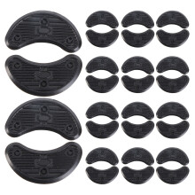 15Paare Diskrete Tpr Schuhprotektoren Schwarze Sohle