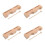 4Stk Professioneller Holzklopfer Beechholz Percussion Instrument Gelb 4