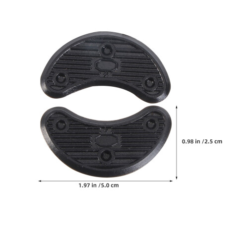 15Paare Diskrete Tpr Schuhprotektoren Schwarze Sohle 1