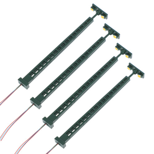 16Stk Lampen Grün Metall ABS Mini Lichtmodul