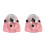 2Ensembles Rose En Coton Et Protection 6