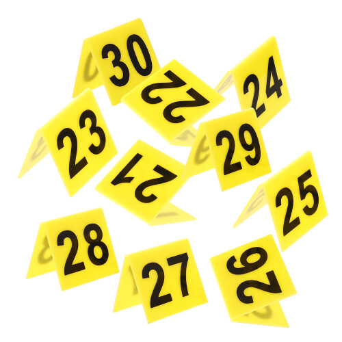 40Pièces Signes Numérotés Pour Décor