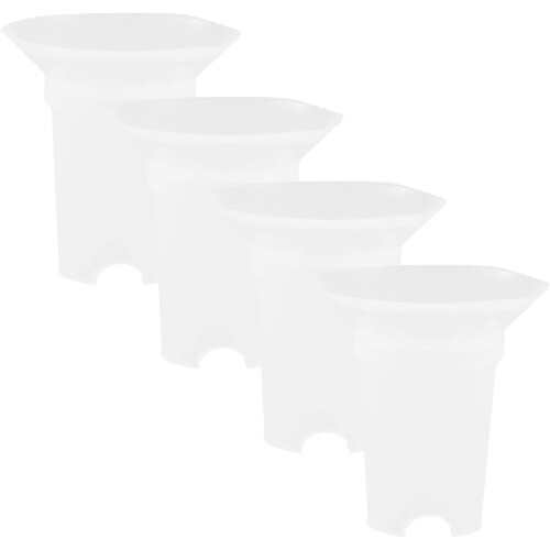 16Pièces Coussinets Silicone Transparent Pour Tire-Lait Réutilisables
