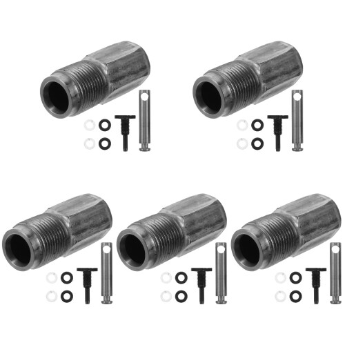 5Ensembles Pièces De Cric Cardan Acier Noir Compact Usage Polyvalent 2