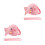 2Ensembles À Rose Avec Laisse Éléphant En Coton 7