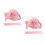 2Ensembles À Rose Avec Laisse Éléphant En Coton 8