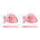 2Ensembles À Rose Avec Laisse Éléphant En Coton 2