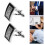 3Paires Boutons Manchette Noir Pour Costume Et 11