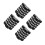 12Pièces Protection Levier Alliage Aluminium Noir Durable 10