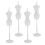 20Pièces Supports Robustes En Plastique Pour Mannequins 3