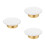 3Pièces Couvre Sprinkler Cuivre Multi Couleurs Pour Plafond Mur 8