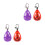 4Pièces Lumière Pendentif , Durable Coloré, Usage 7