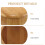 Chess Storage Case With Lid: Wood Organizer For Go And Table Games 7