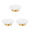 3Pièces Couvre Sprinkler Cuivre Multi Couleurs Pour Plafond Mur 9
