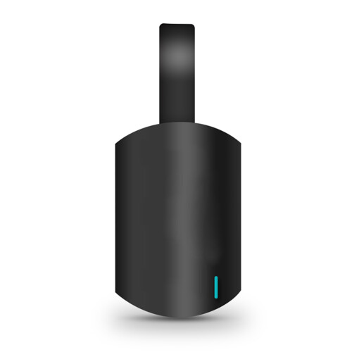2Pièces Dongle WiFi Display Adaptateur Noir Portable