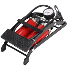2Pcs Durable Mini Foot Pedal Air Pump for Bikes Cars Assorted Colors