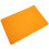 2Pièces Tapis Orange PU Antipoussière 2