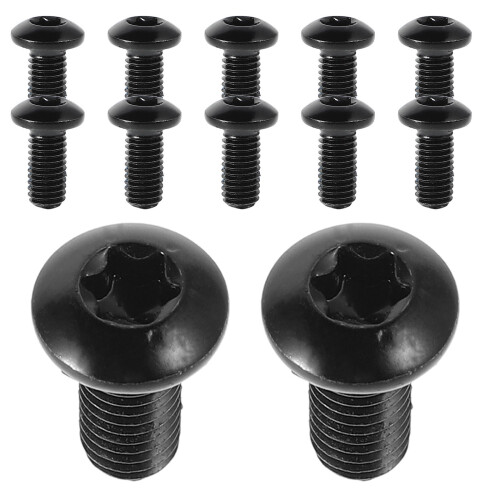 12Pièces Vis De Alliage Acier Stabilisation Noir