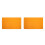 2Pièces Tapis Orange PU Antipoussière 3